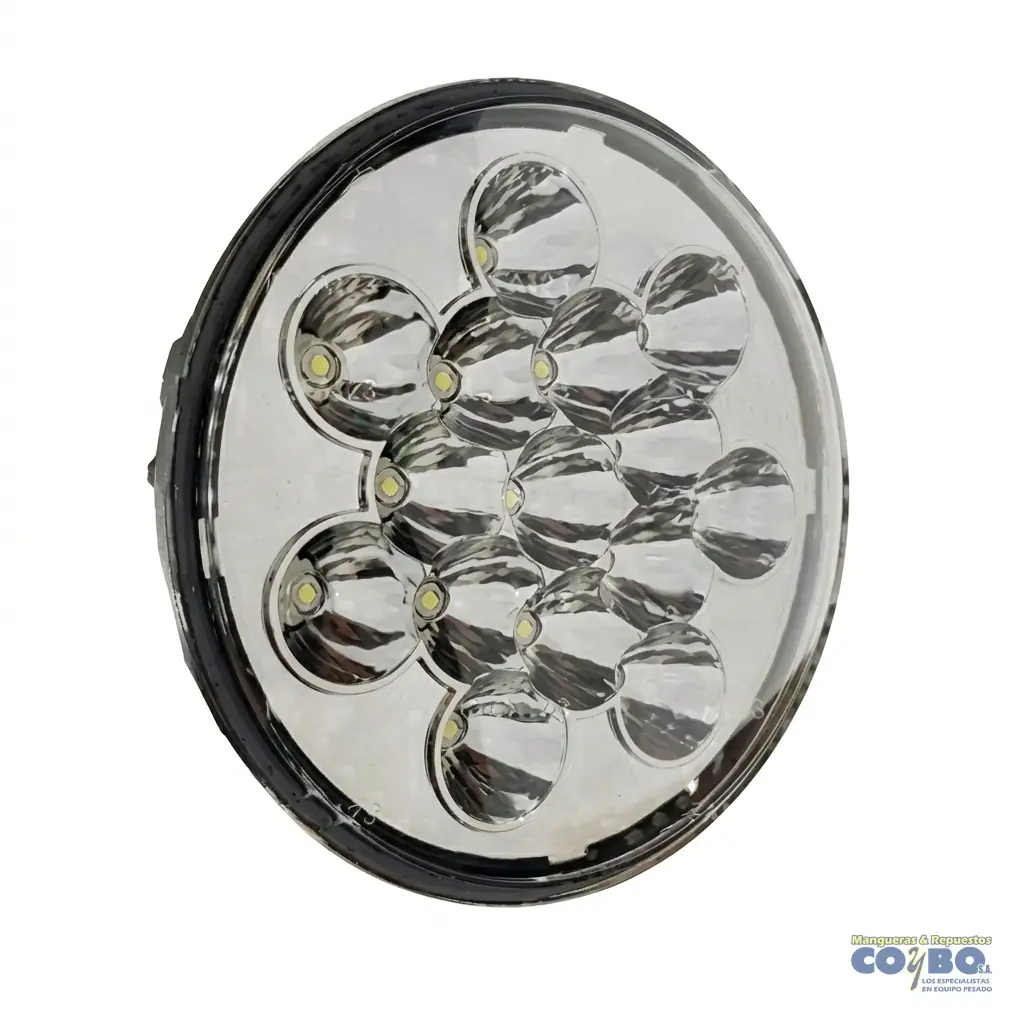 HALOGENO REDONDO 7"  15 LED UNIDAD - Imagen 1