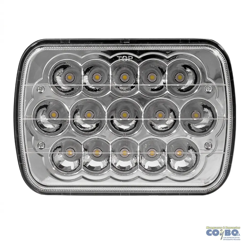 HALOGENO RECT 7" ALTO/BAJA LED UNIDAD - Imagen 1