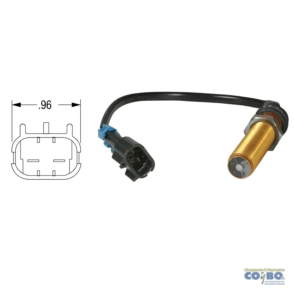 SENSOR KILOM 2CABLES 2 TERMIN MACK - Miniatura 2