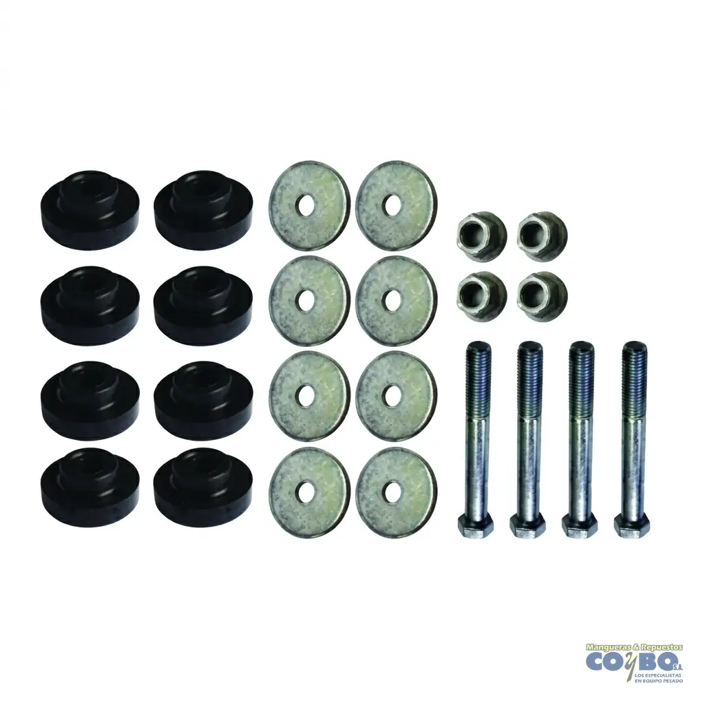 KIT SOPORTES Y TORNILLOS CAJA MACK - Imagen 1