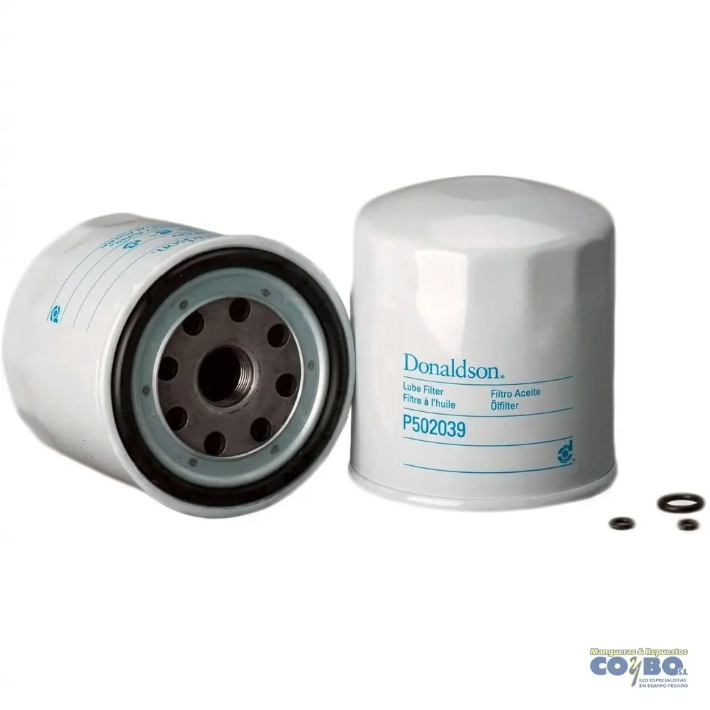 FILTRO ACEITE ISUZU NHR MOTOR 4JB1 CON E - Imagen 1