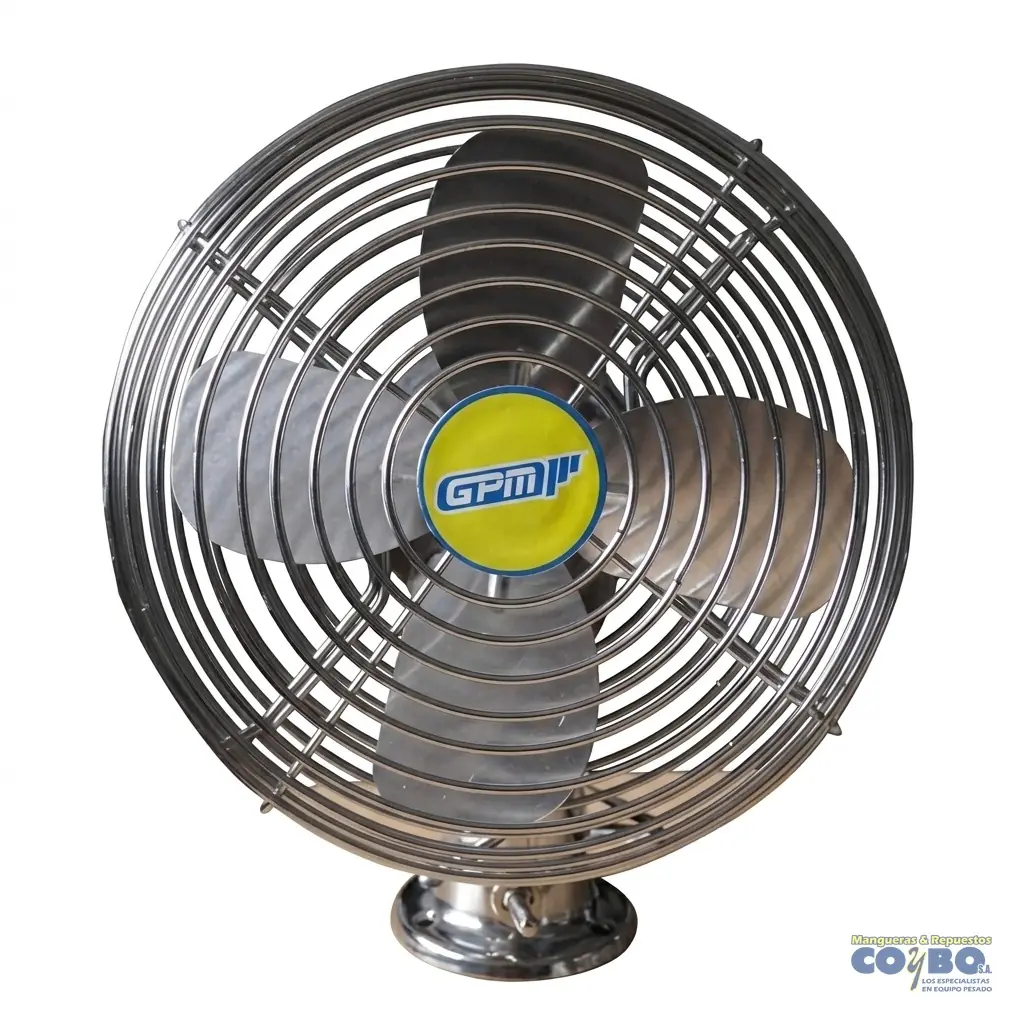 ABANICO 24V 7" METALICO - Imagen 1