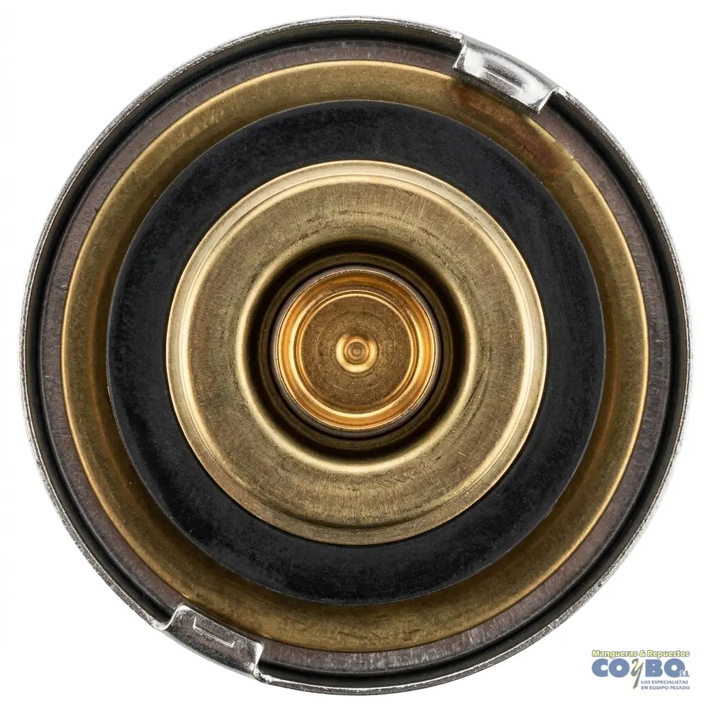 TAPON RADIADOR 7 LIBRAS MACK BOCA 2 5/8 - Miniatura 3