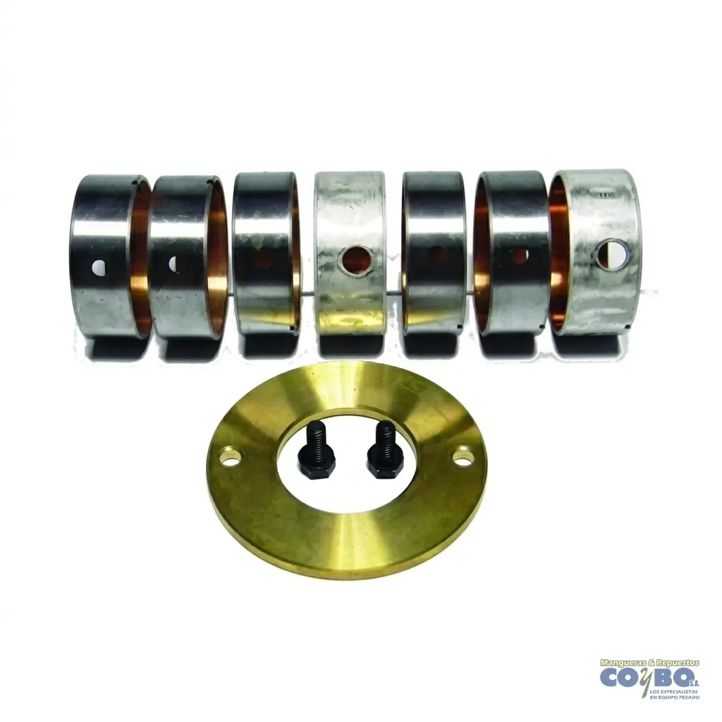 KIT BUJES ARANDELAS ARBOL LEVAS MACK E7 - Imagen 1