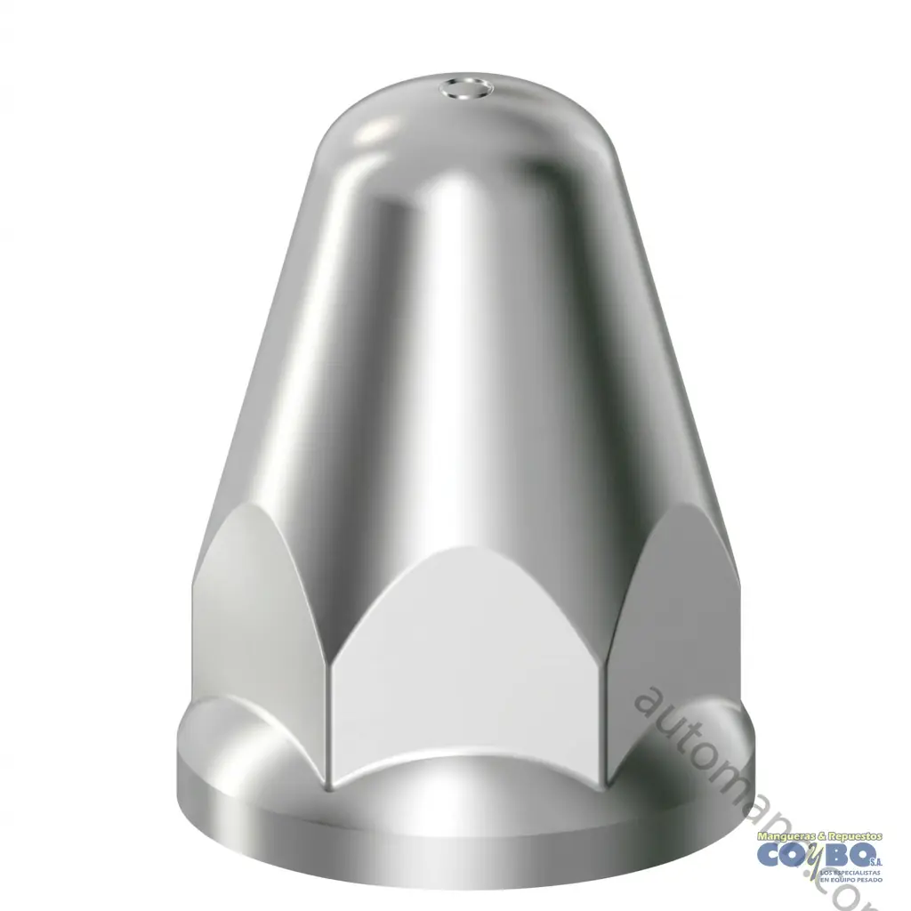 COPA 33MM RANA PLAST. CROMADO C/FLANGER - Imagen 1