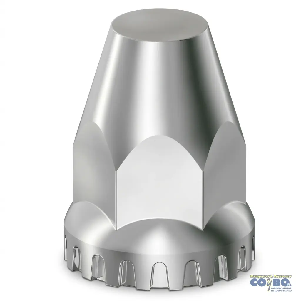 COPA 33MM PLASTICA ROSCA PLANA - Imagen 1