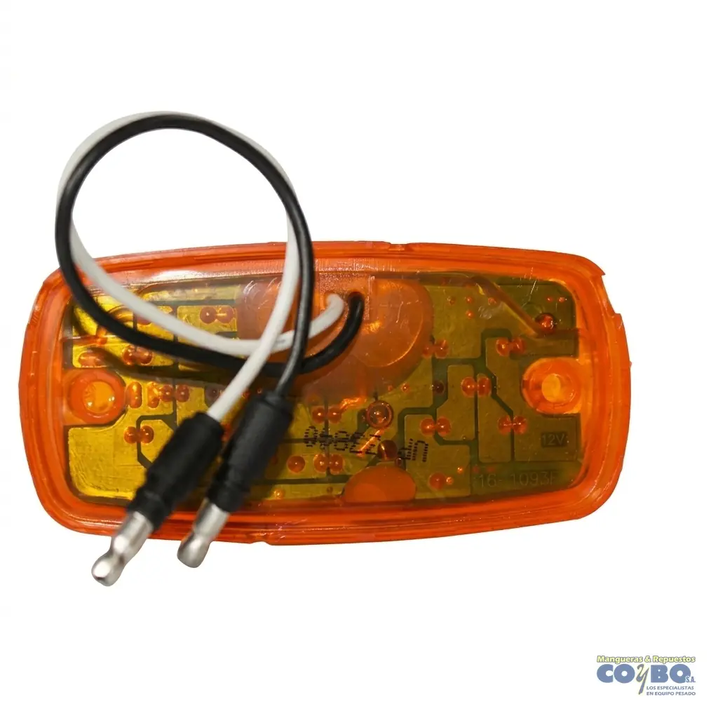 FAROL CARROCERIA AMARILLO 16 LED - Miniatura 2