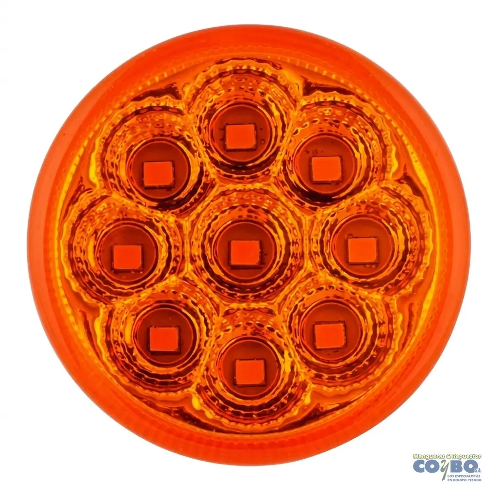 FAROL 2" AMARILLO 9 LED - Imagen 1