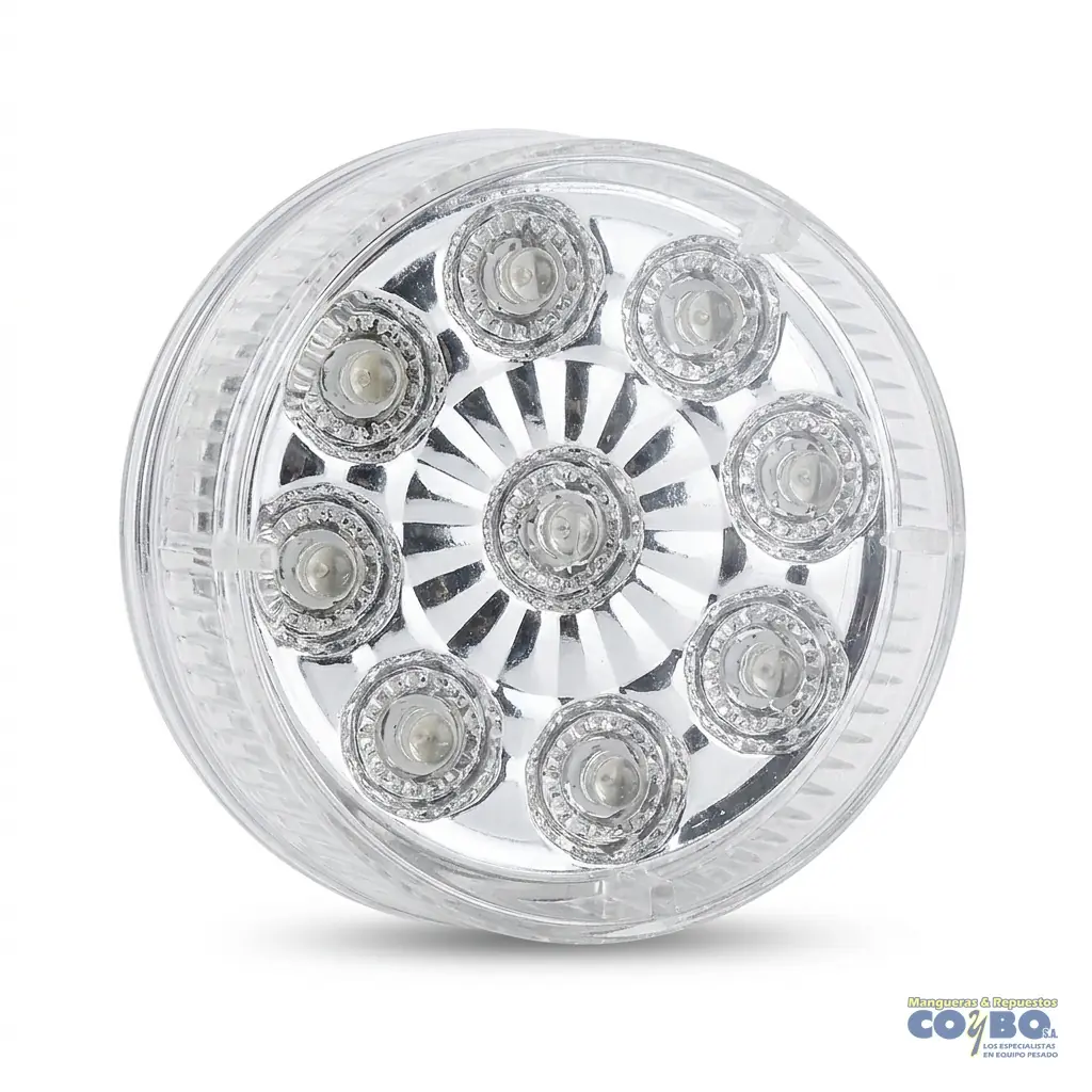 FAROL 2" BLANCO AMARILLO 9 LED - Miniatura 3