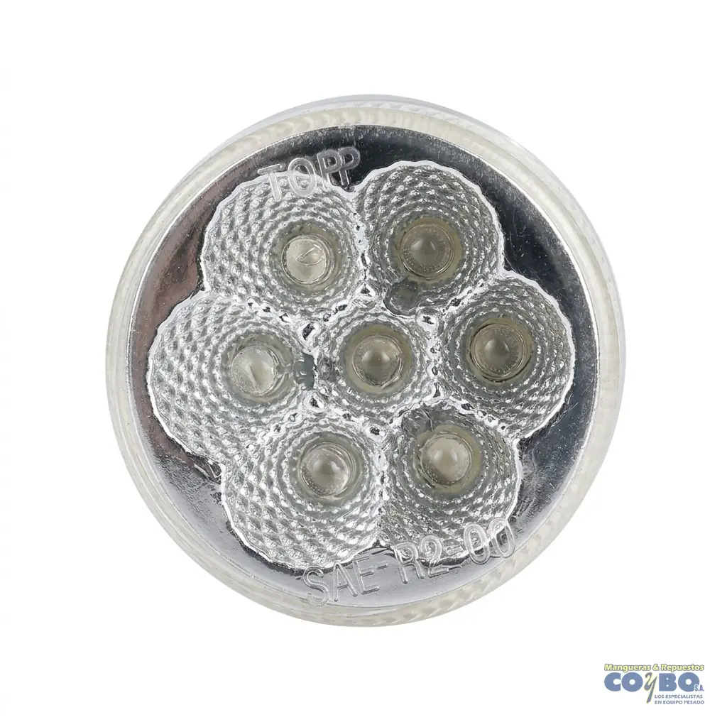 FAROL 2" BLANCO ROJO 9 LED - Miniatura 3
