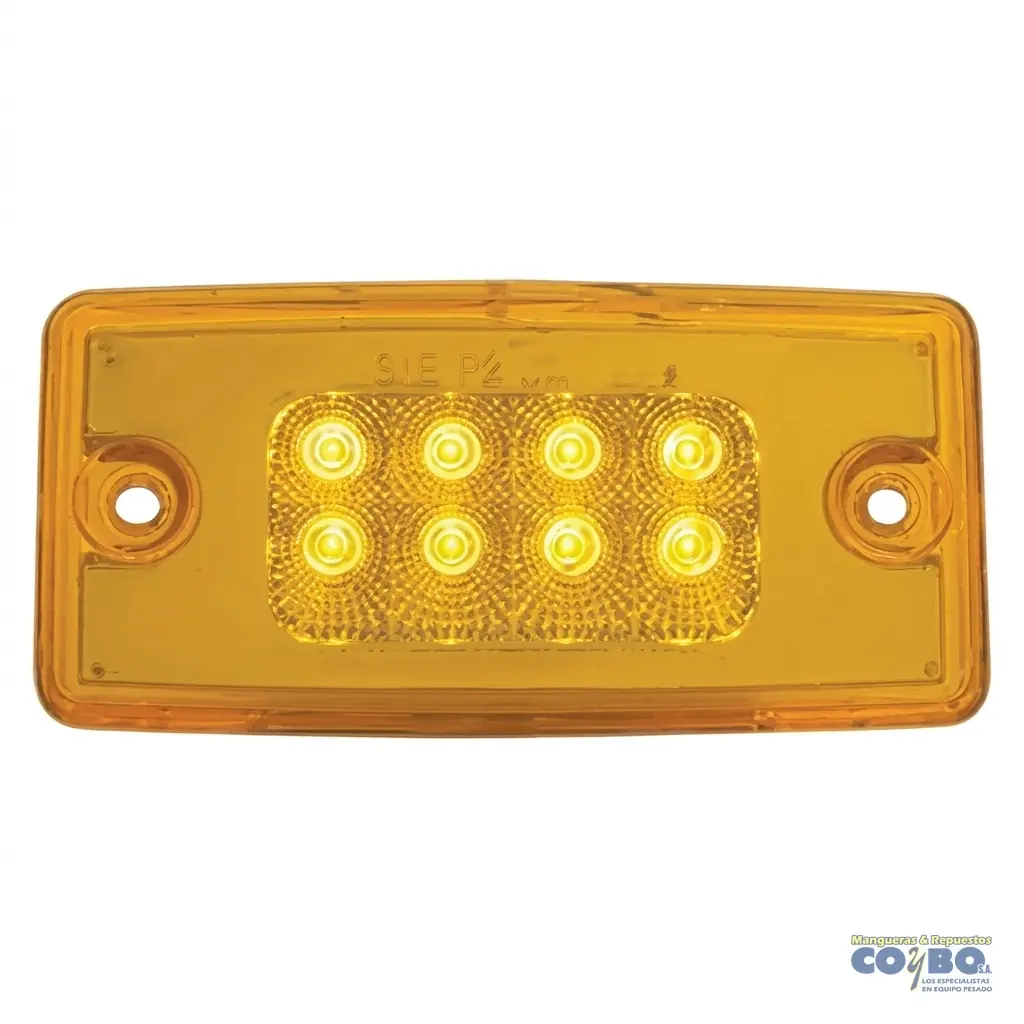 FAROL VISERA AMARILLO FREIGHTLINER 3 LED - Imagen 1