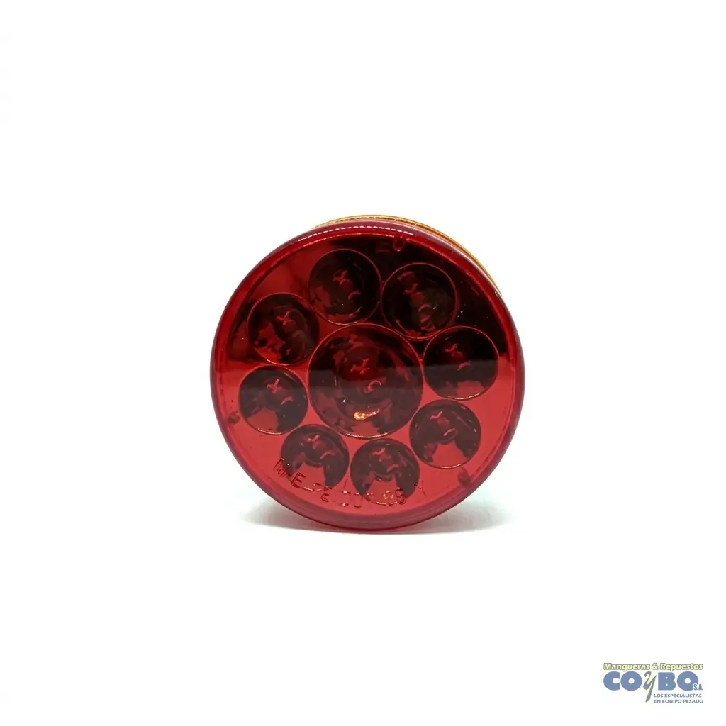 FAROL 2.5" ROJA 9 LED - Imagen 1