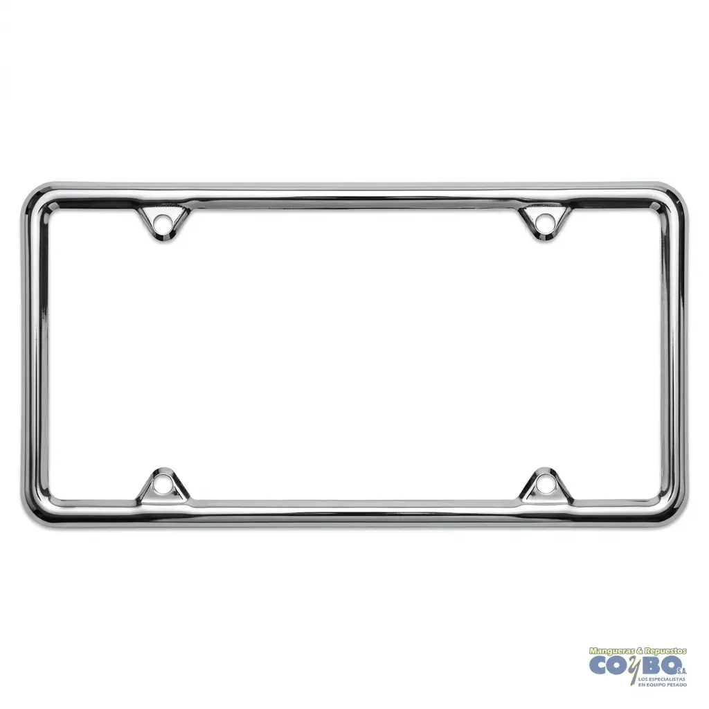 PORTA PLACA LISO - Imagen 1