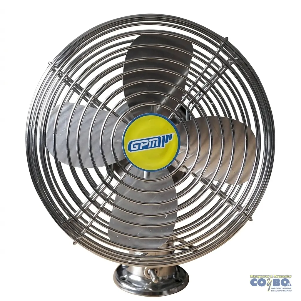 ABANICO 12V 8" METALICO - Imagen 1