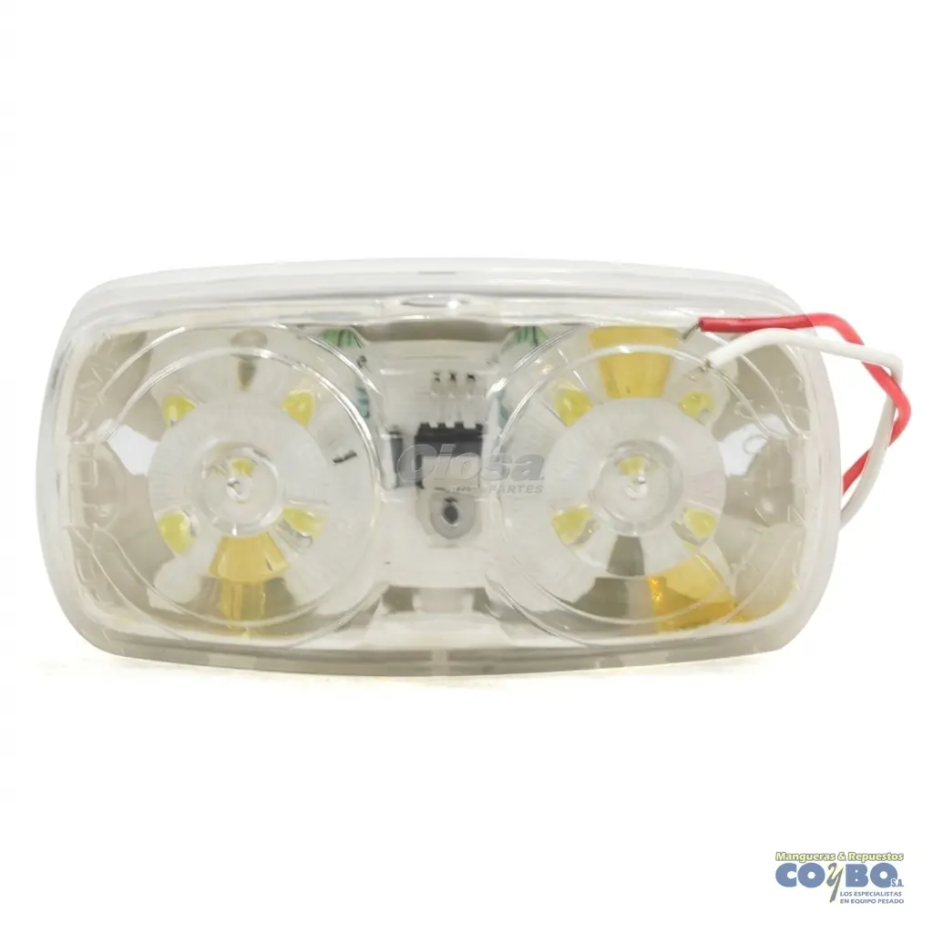 FAROL CARROCERIA BLANCO BLANCO 10 LED MV - Imagen 1