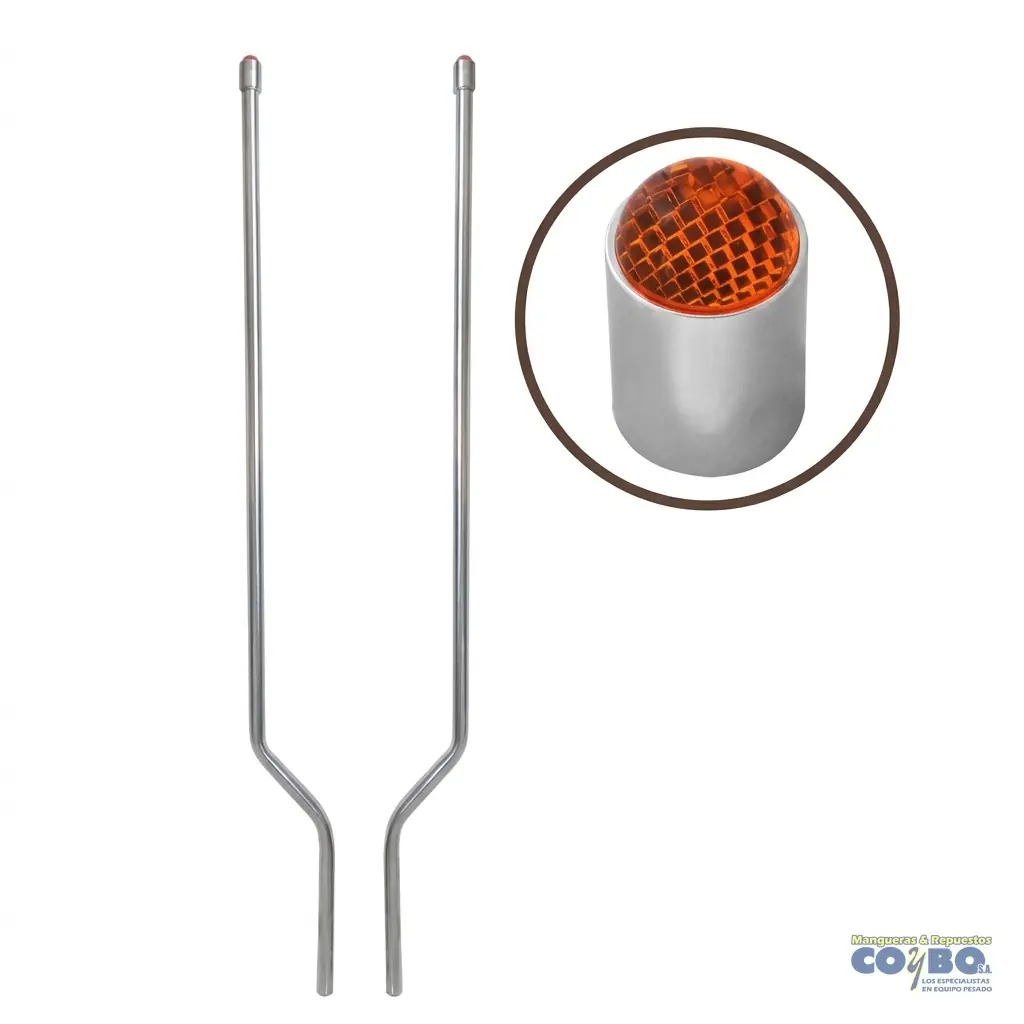 GUIAS DE BUMPER ACERO INOX - Imagen 1