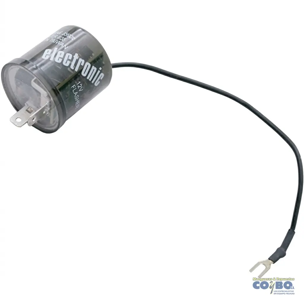 FLASHER P/LUZ LED 2 PATILLAS 12V - Imagen 1