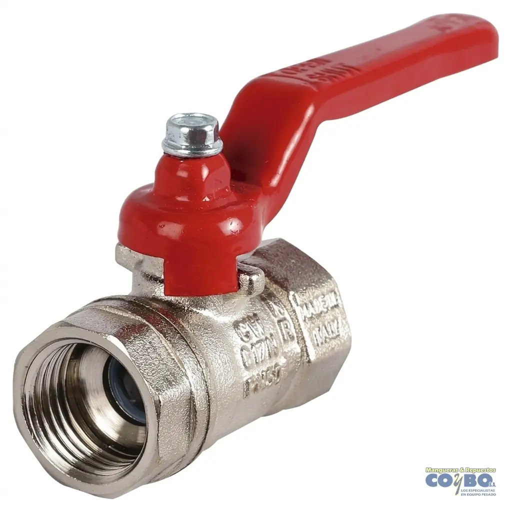 LLAVE BOLA 1/4 CAÑERIA - Imagen 1