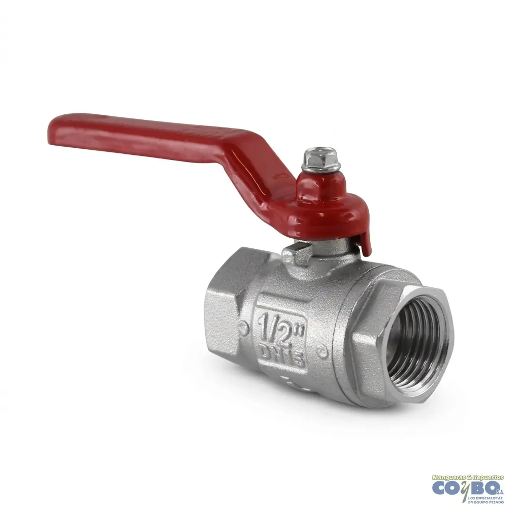LLAVE BOLA 1/2 CAÑERIA - Imagen 1