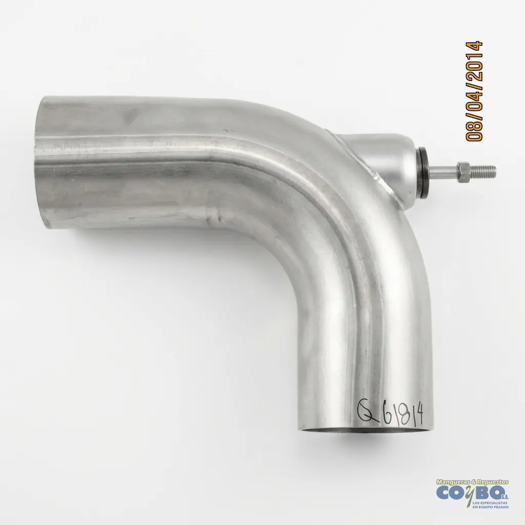 CODO MUFLA AUMINIZADO FREIGHTLIN CENTURY - Imagen 1