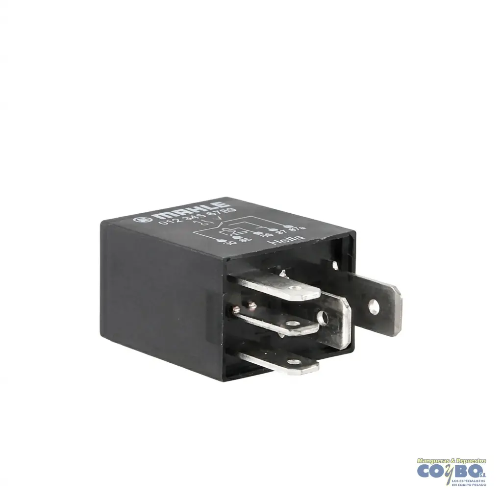 RELAY MINI FLOSSER 24V 10AMP - Imagen 1