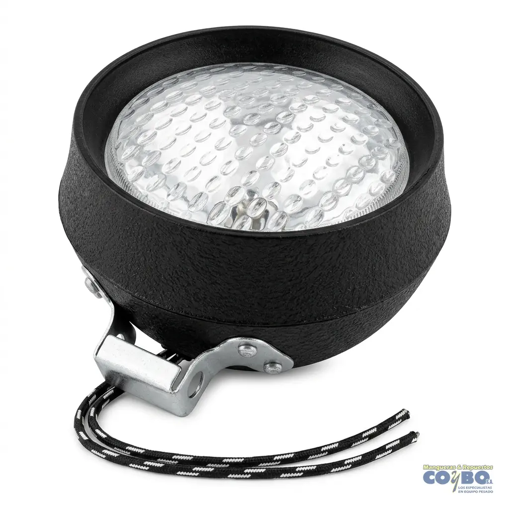 FAROL REDONDO HULE HALOGENO H3 12V - Miniatura 3