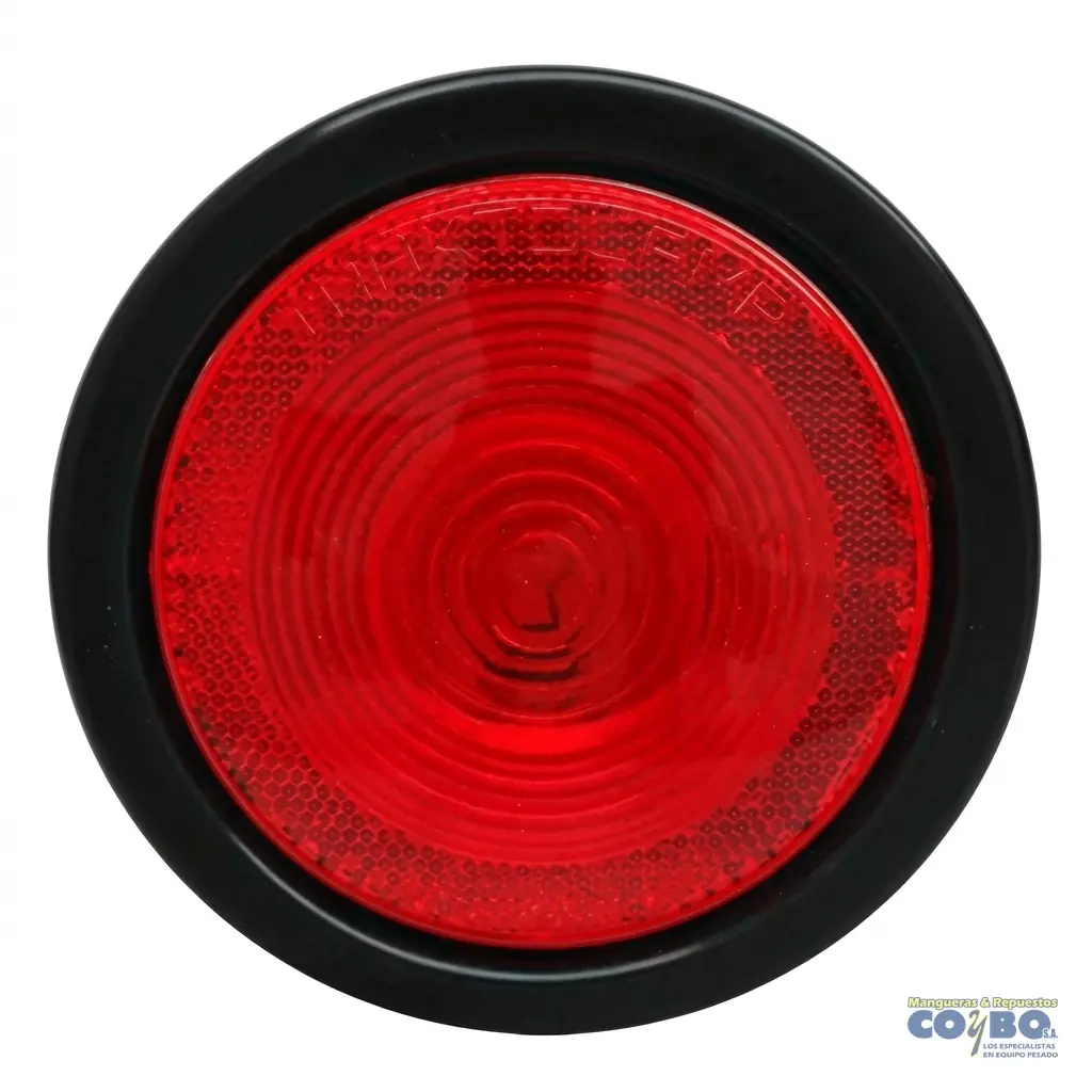 FAROL 4" ROJO COMPLETO DESECHABLE 12V - Imagen 1