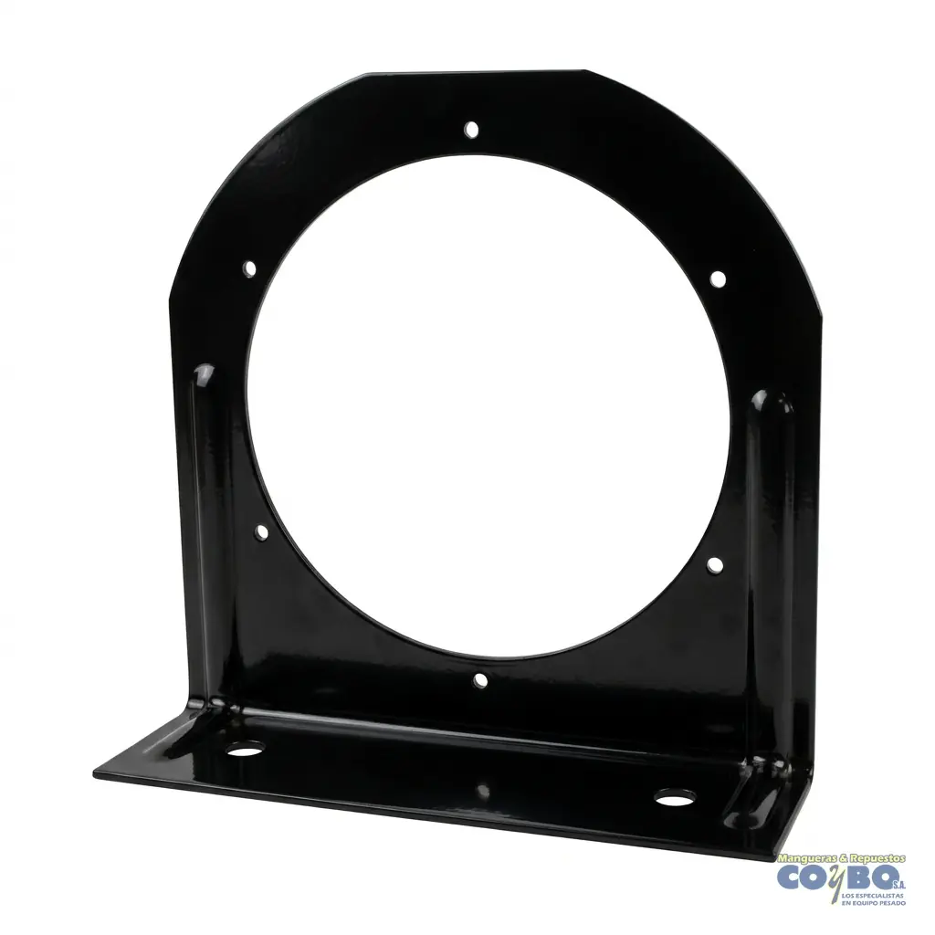 BASE METAL SENCILLA FAROL 4" - Miniatura 2