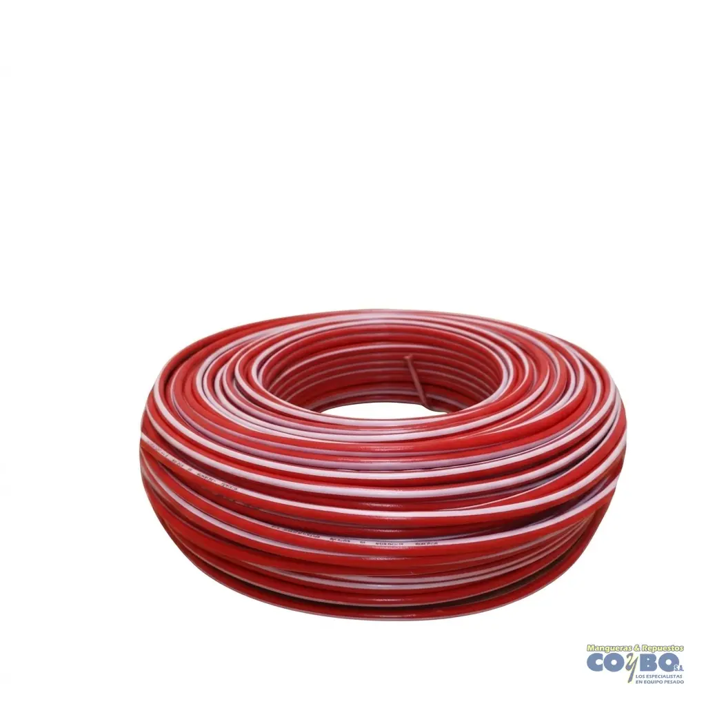 CABLE AUTOMOTRIZ ALT #10 ROJO X METRO - Imagen 1