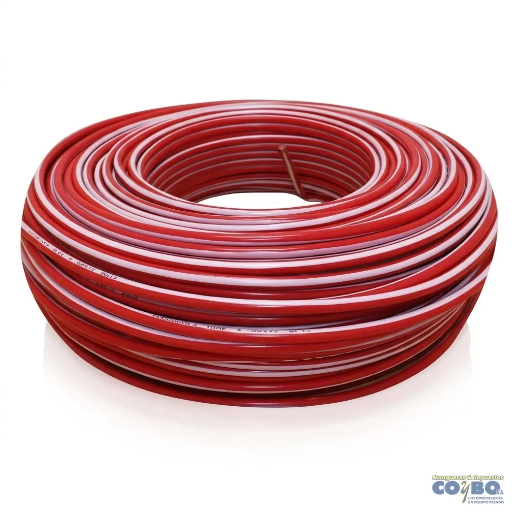CABLE AUTOMOTRIZ  ALT #12 ROJO X METRO - Imagen 1
