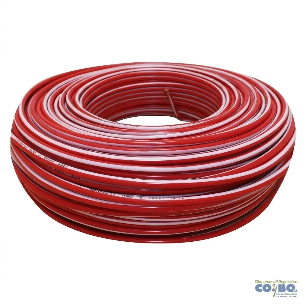 CABLE AUTOMOTRIZ  ALT #14 ROJO X METRO - Imagen 1