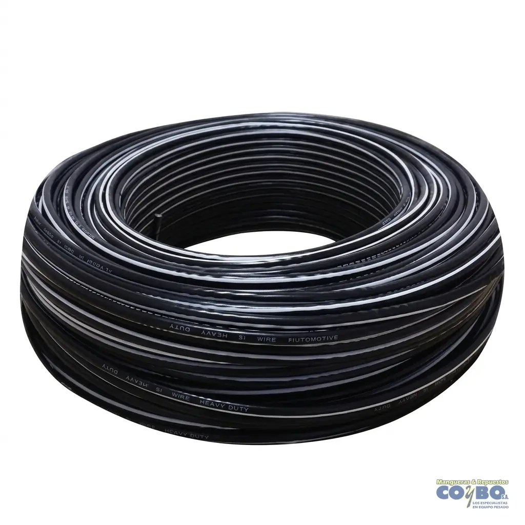 CABLE AUTOMOTRIZ  ALT #16 NEGRO X METRO - Imagen 1