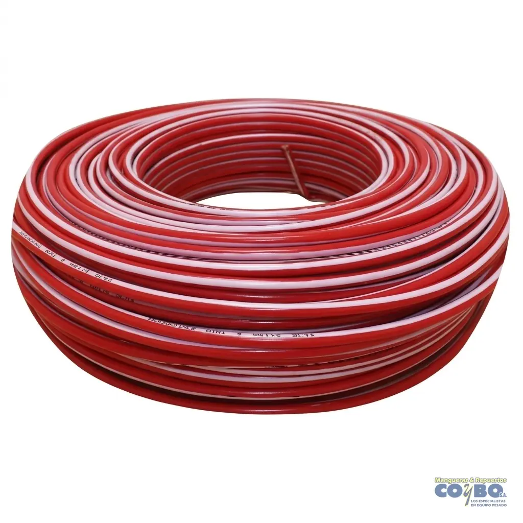 CABLE AUTOMOTRIZ  ALT #16 ROJO X METRO - Imagen 1