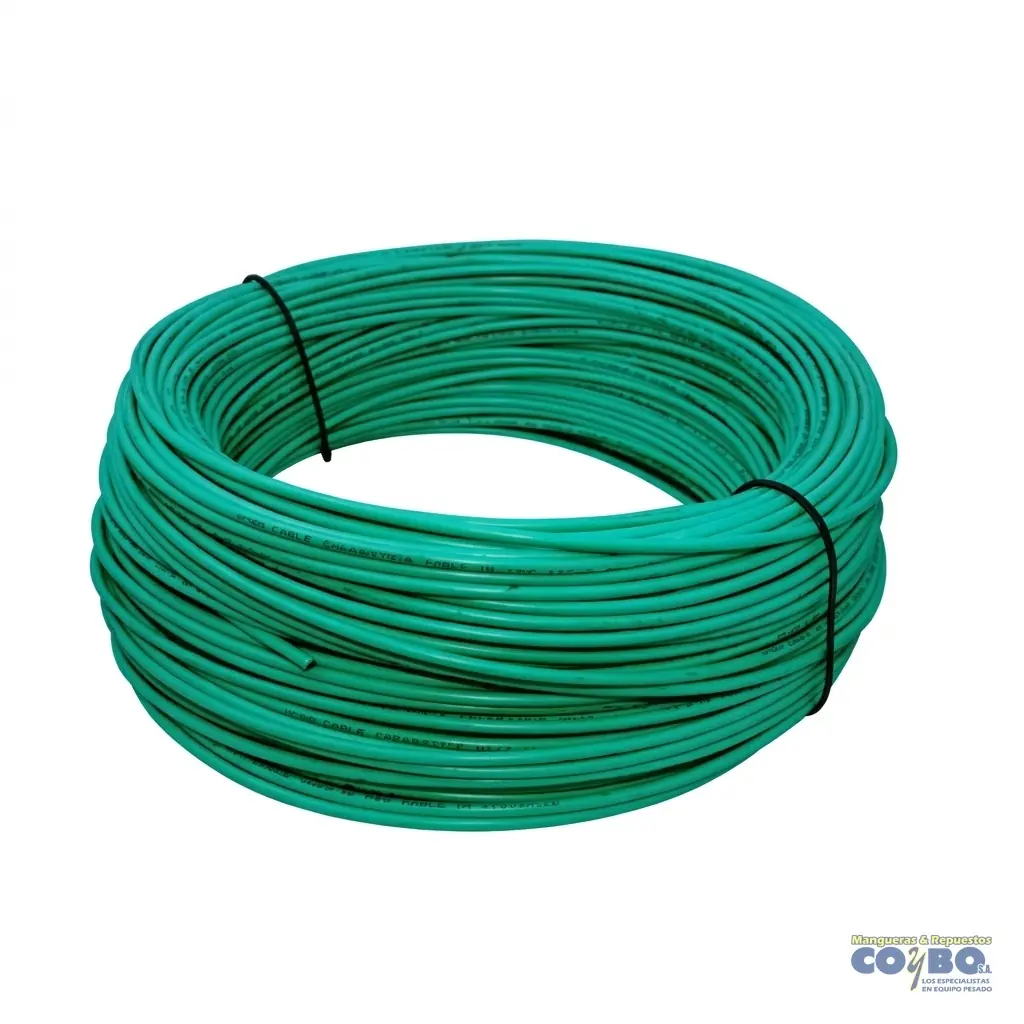 CABLE AUTOMOTRIZ ALT #16 VERDE XMTS - Imagen 1