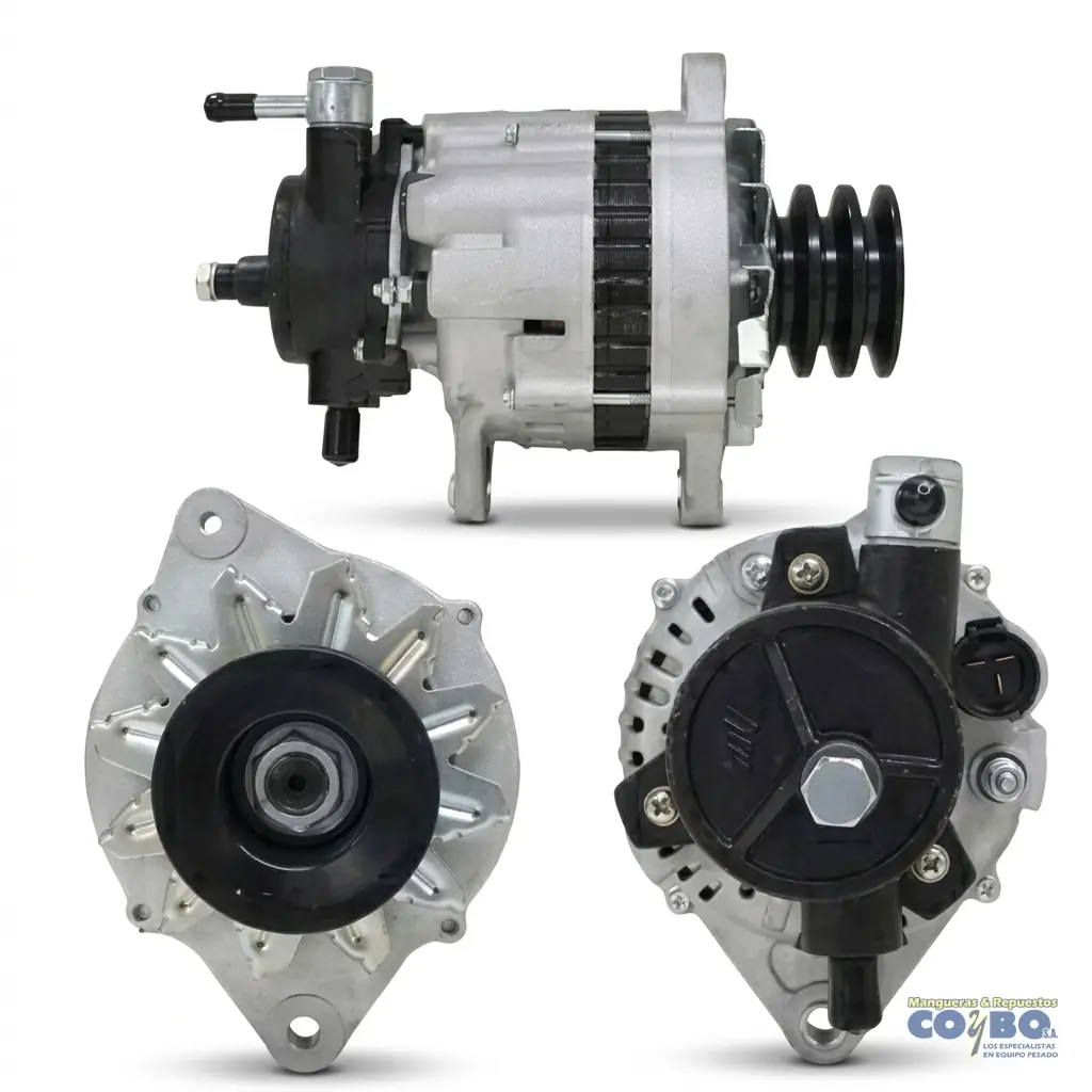 ALTERNADOR NKR 4HF1 4HG1 4HJ1 4HE1 24V 5 - Imagen 1