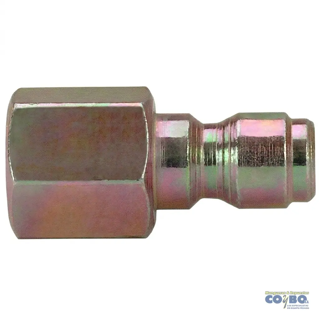 CONECT M RAPIDO P/ AGUA A 3/8 H NPT - Imagen 1
