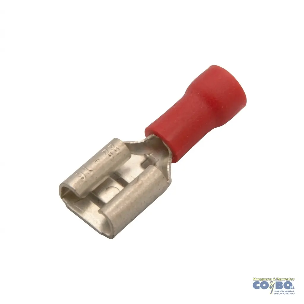 TERMINAL PLANO HEM/FOR/ ROJO  1X5 - Imagen 1