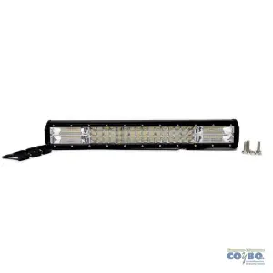 LAMP RECT 52CM BLANCA Y AMARILLA