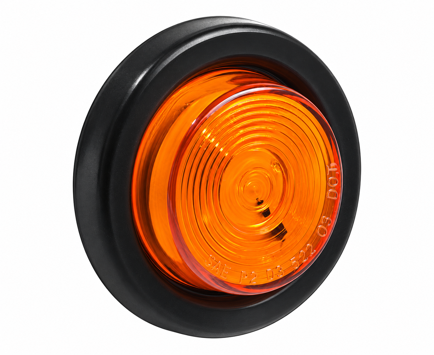 FAROL 2" AMARILLO 9LED MV C/HULE Y CONEC - Imagen 1