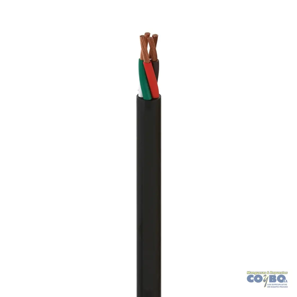 CABLE 4 LINEAS MULTICONDUCTOR FLEXIBLE - Imagen 1