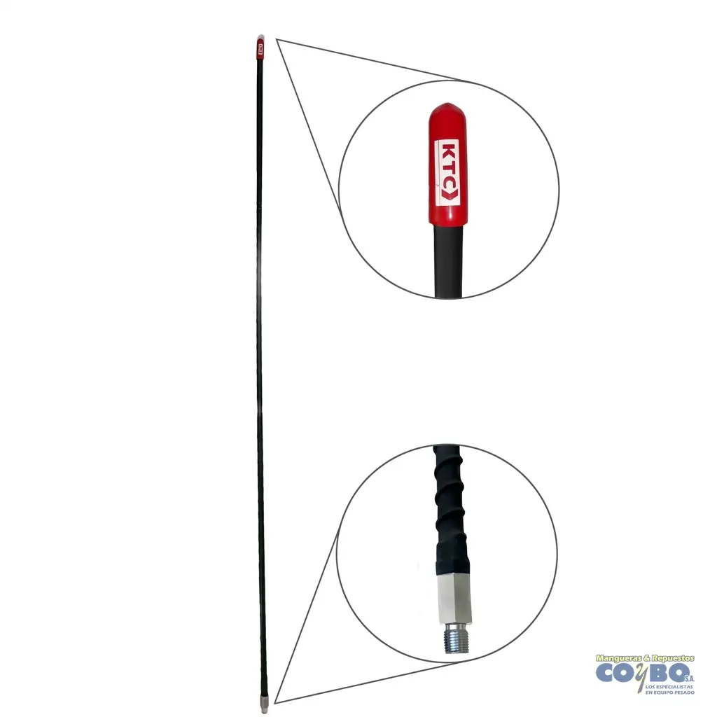 ANTENA NEGRA 24"JUEGO - Imagen 1