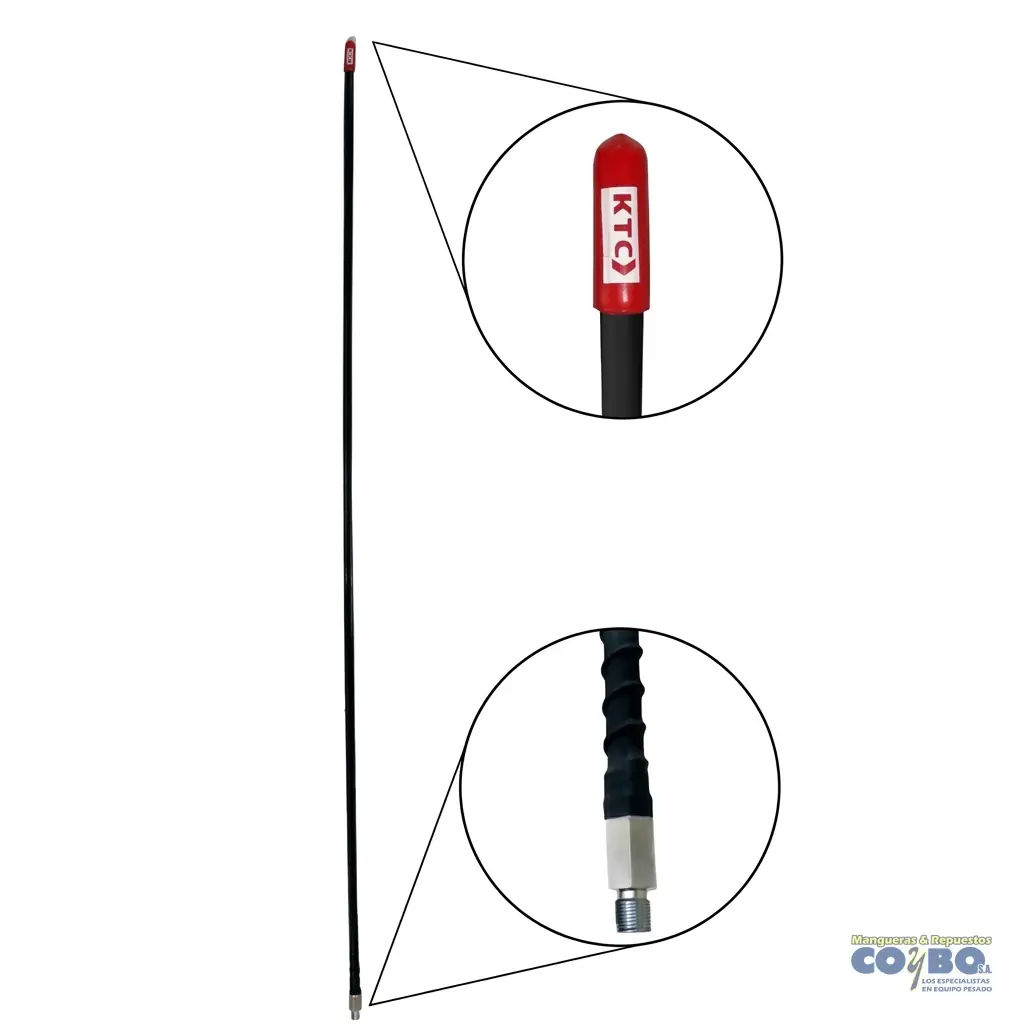 ANTENA NEGRA 36" - Imagen 1
