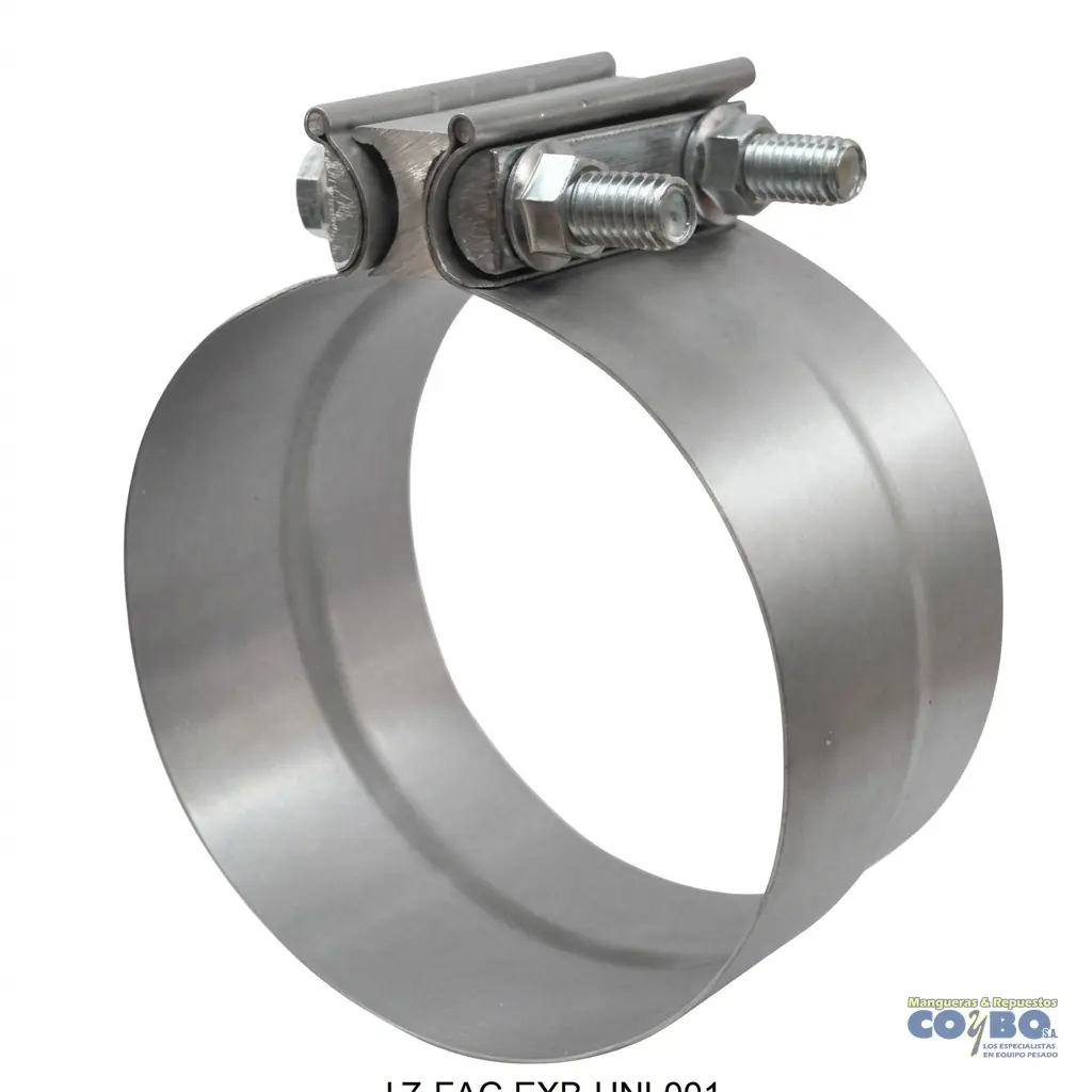 GAZA MUFLA 4" FLEX-RIGIDO GALVANIZADA - Imagen 1