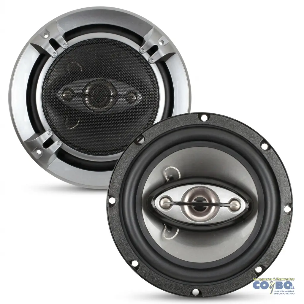 JUEGO PARLANTES 6 200W 40HMS 2VIAS - Imagen 1