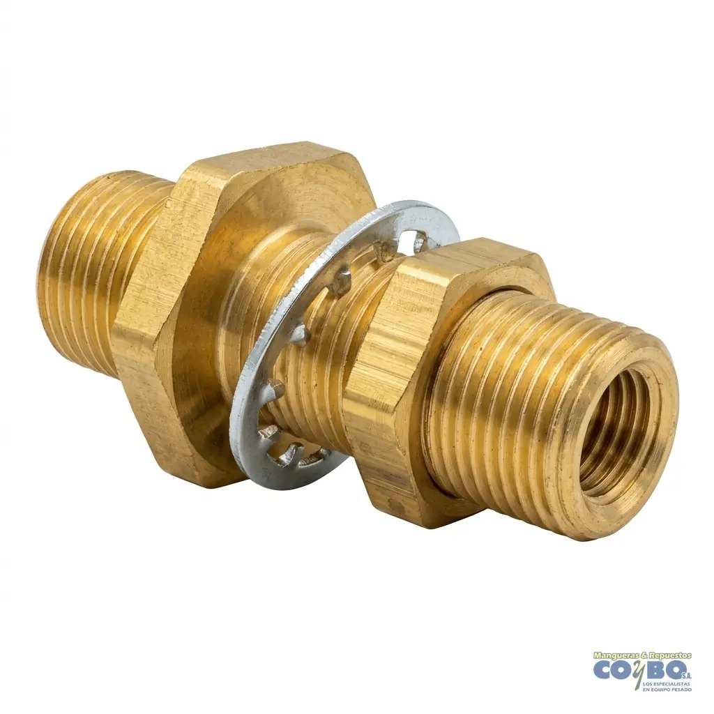 CONEC P/CHASIS M 3/4 A 1/4 NPT H CORTO - Miniatura 2