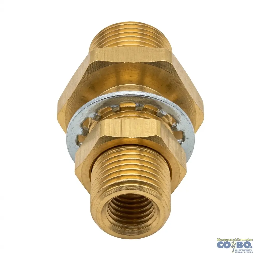 CONEC P/CHASIS M 3/4 A 3/8 NPT H CORTO - Imagen 1