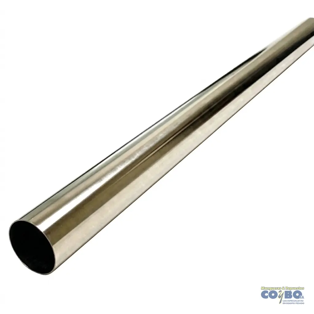 TUBO MUFLA 3" RIGIDO ALUMINIZADO - Imagen 1