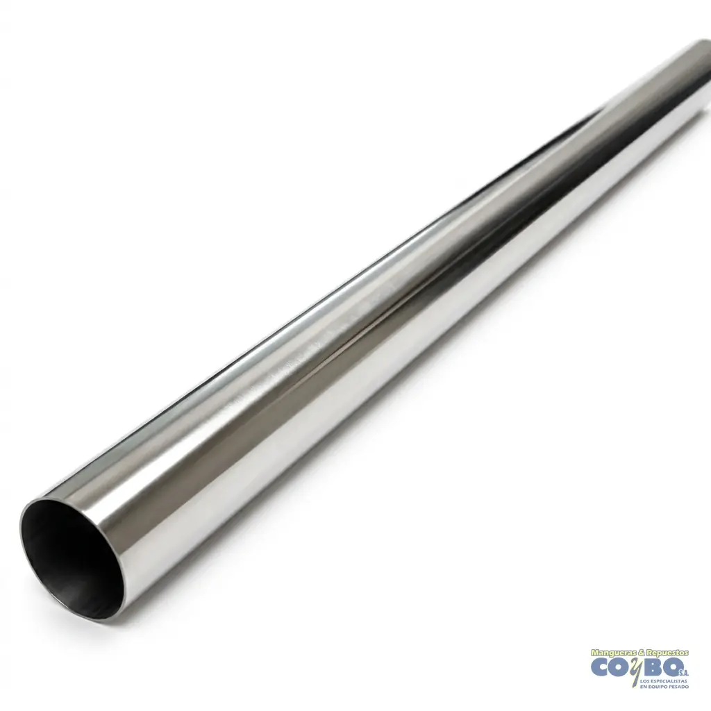 TUBO MUFLA 3-1/2" RIGIDO ALUMINIZADO - Imagen 1