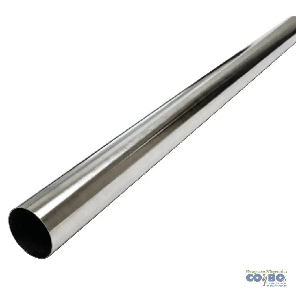 TUBO MUFLA 4" RIGIDO ALUMINIZADO - Imagen 1