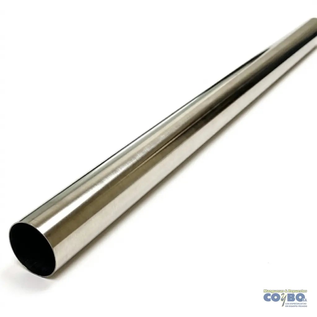 TUBO MUFLA 5" RIGIDO ALUMINIZADO - Imagen 1